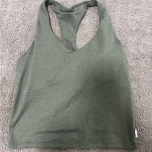 Vuori Olive Green Tank Top